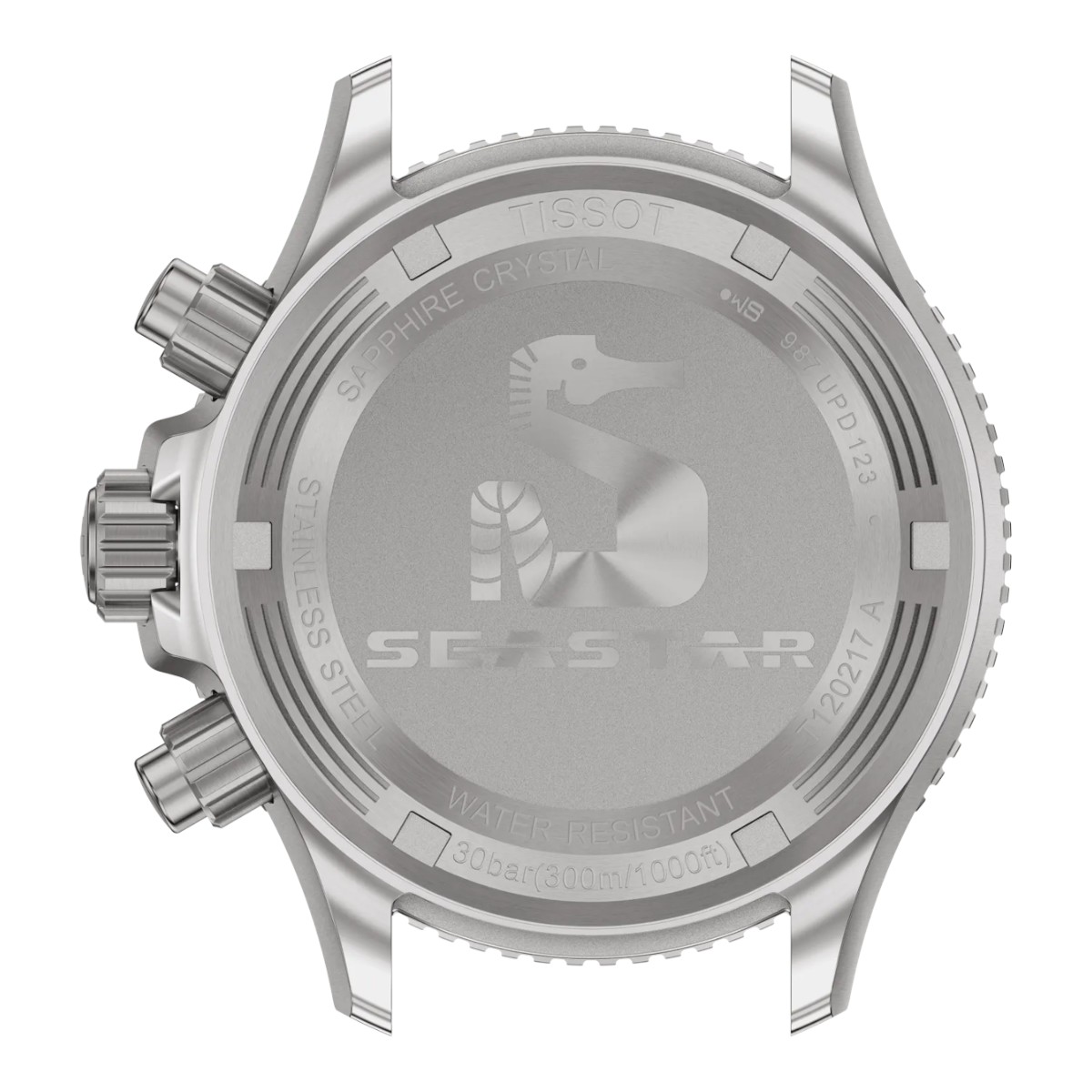 Tissot Seastar 1000 Quartz Chronograph 38mm Men's Watch, Silver Dial