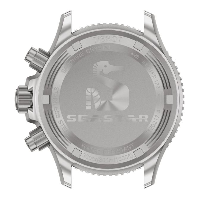 TISSOT 腕時計 シルバー Tissot Seastar 1000 Quartz Chronograph 38mm Men's Watch, Silver