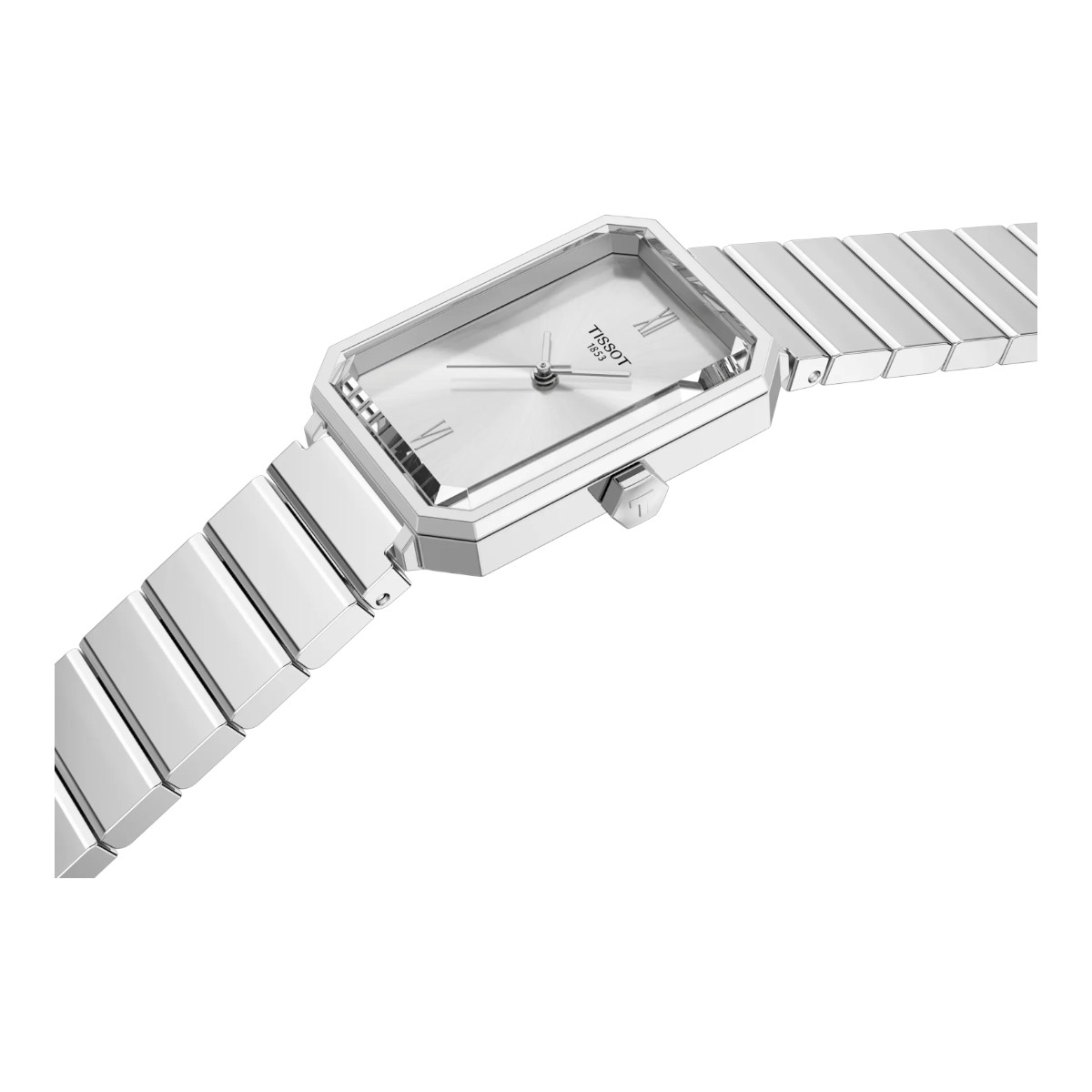 Tissot SRV 30mm Women's Watch, Silver Dial