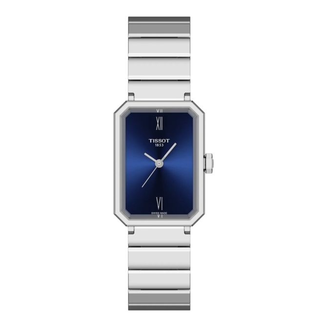 Tissot SRV 30mm Women's Watch, Blue Dial
