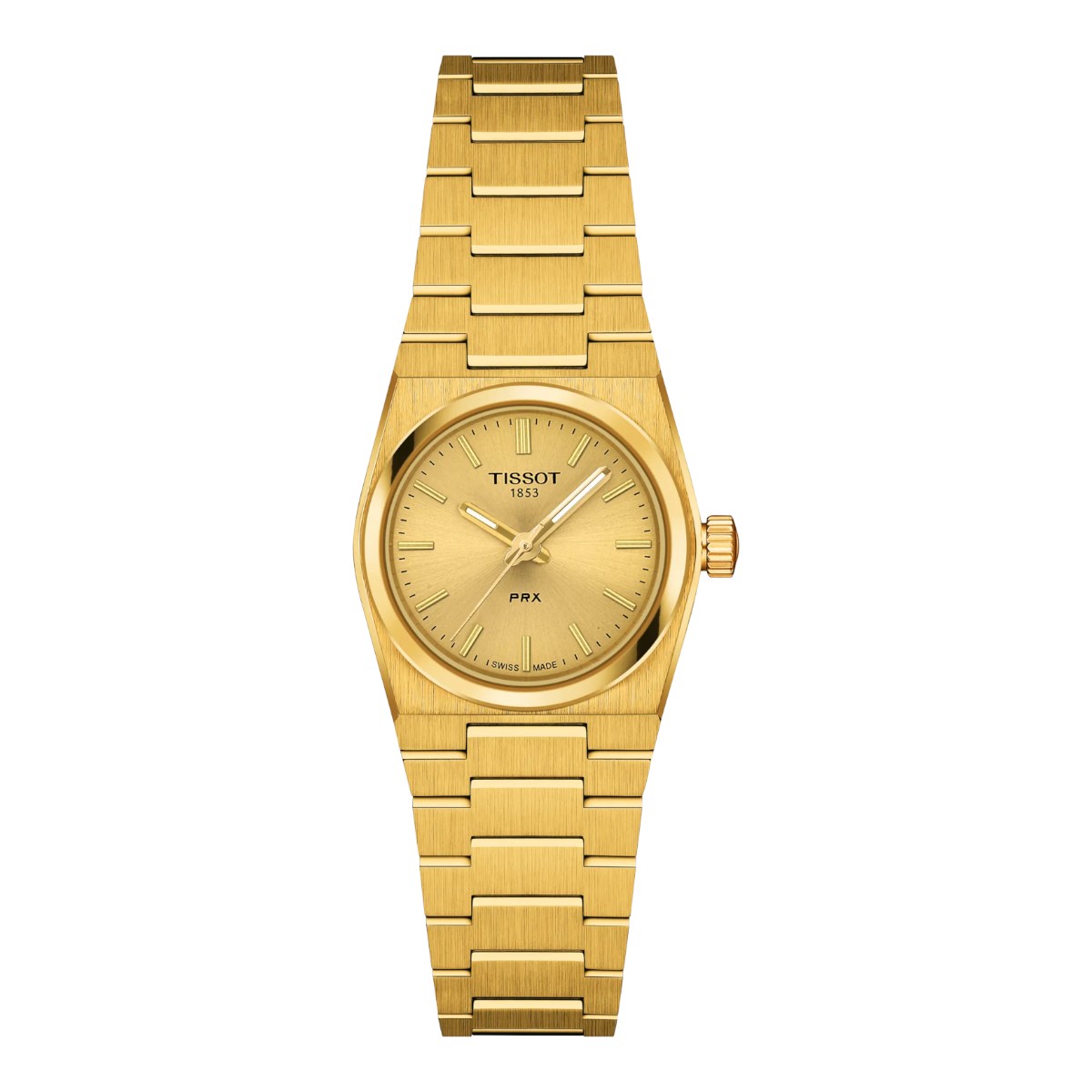 Tissot PRX 25mm Women's Watch, Gold Dial