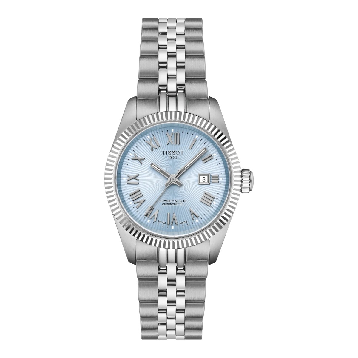 Tissot Ballade Powermatic 48 COSC 30mm Women's Watch, Blue Dial
