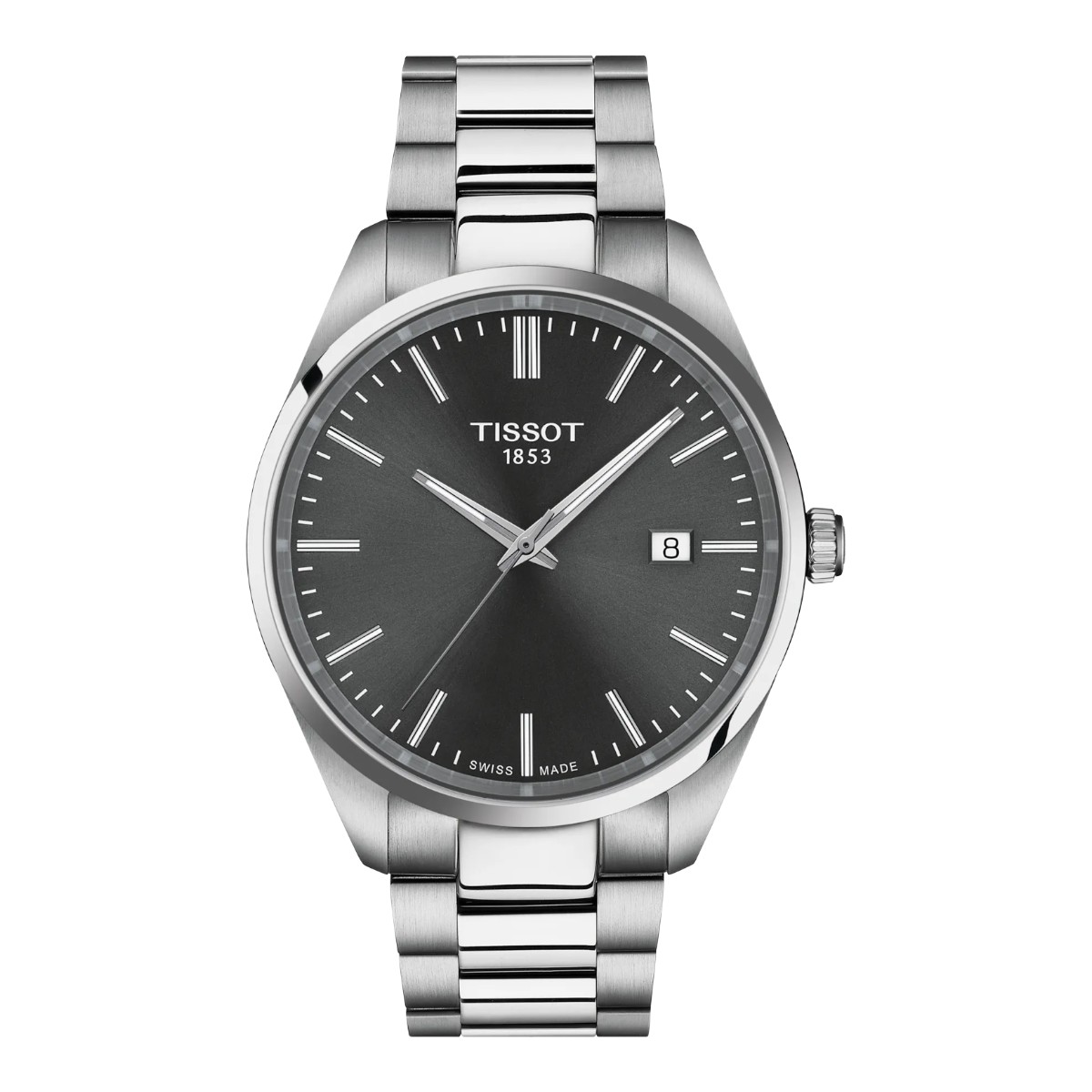 Tissot PR 100 40mm Men's Watch, Grey Dial