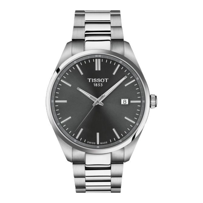 Tissot PR 100 40mm Men's Watch, Grey Dial