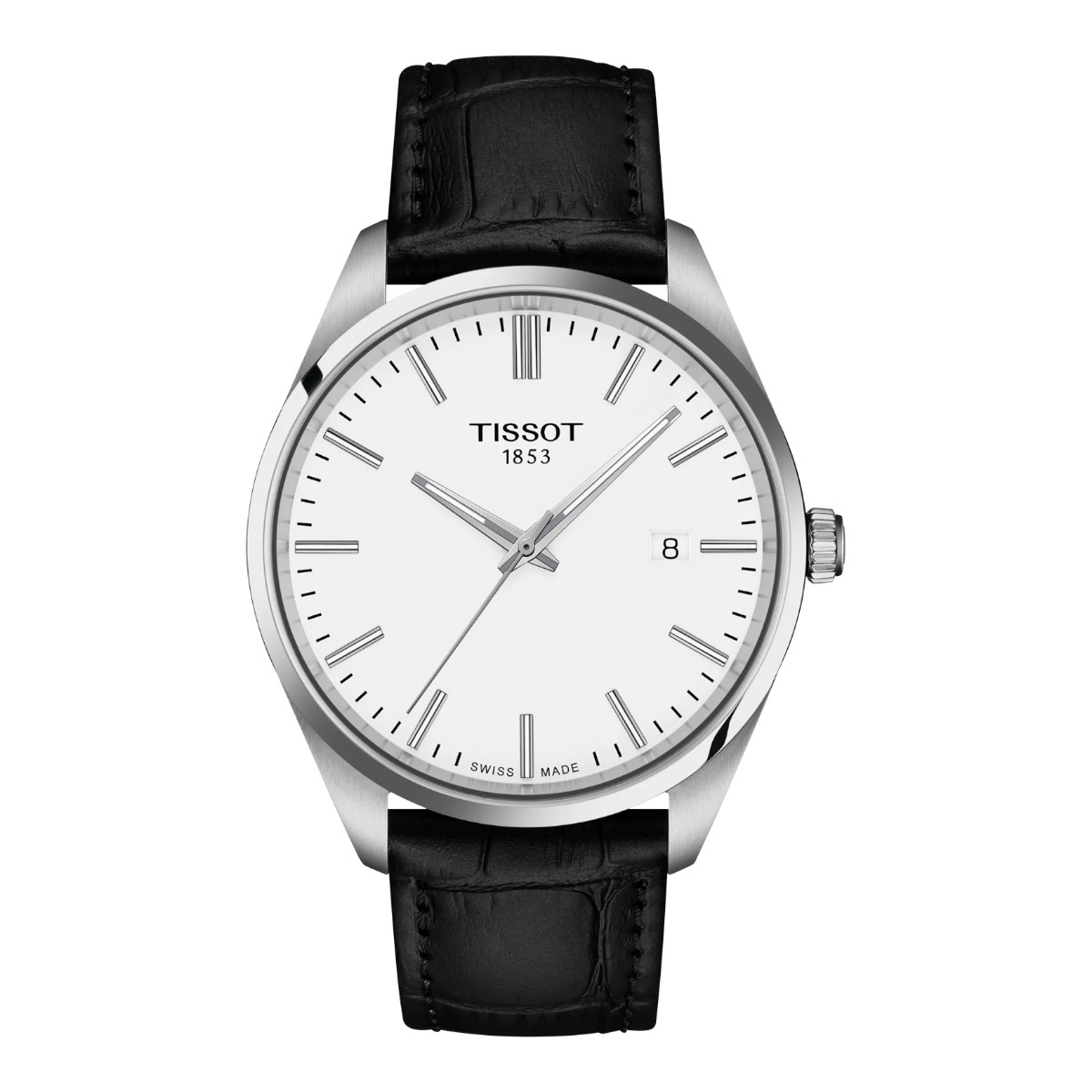 Tissot PR 100 40mm Quartz Men's Watch, White Dial