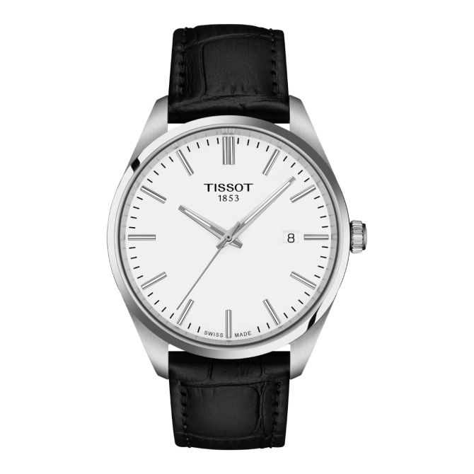 Tissot PR 100 40mm Quartz Men's Watch, White Dial