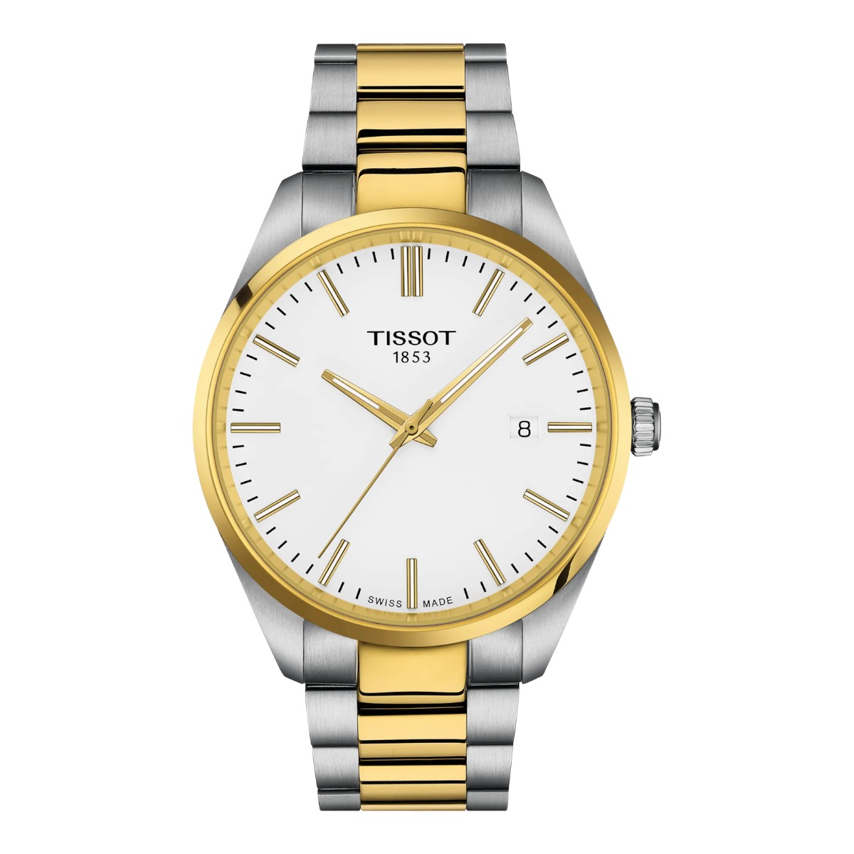 Tissot PR 100 40mm Men's Watch, White Dial