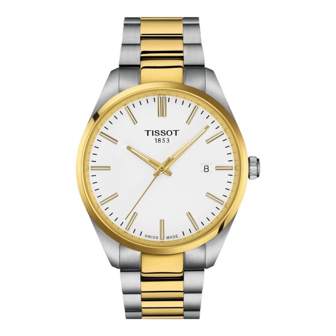 Tissot PR 100 40mm Men's Watch, White Dial