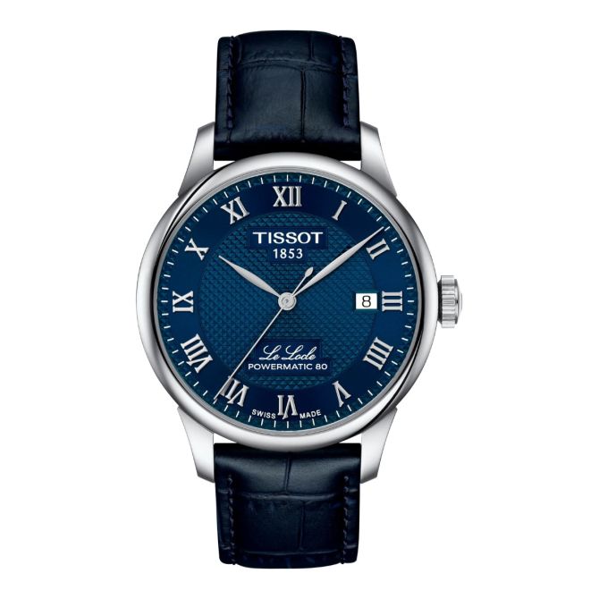 Tissot Le Locle 39mm Men's Watch, Blue Dial