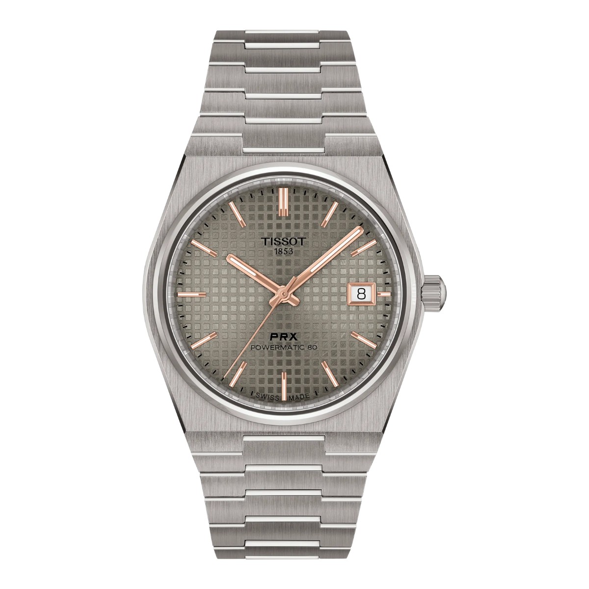 Tissot PRX Titanium 38mm Men's Watch, Anthracite Dial