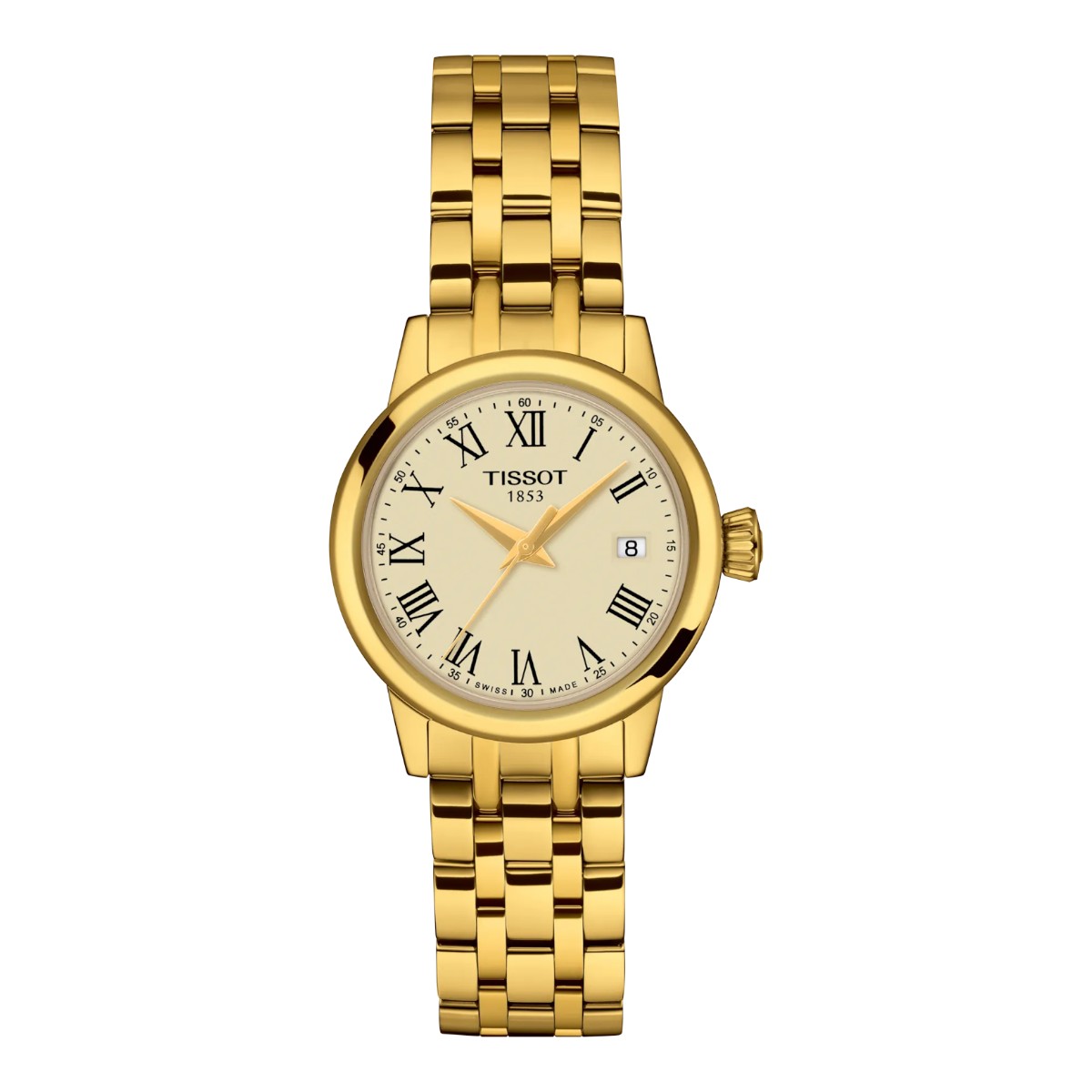 Tissot Classic Dream 28mm Women's Watch, Ivory Dial