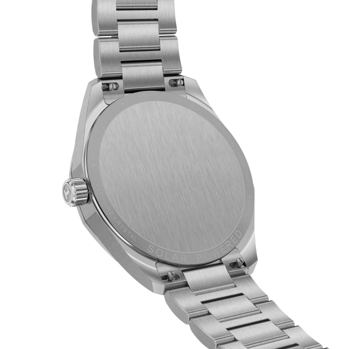 Tissot PRC 100 Solar 39mm Men's Watch, Ice Blue Dial