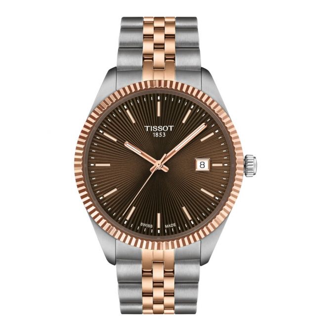 Tissot Ballade 40mm Men's Watch, Brown Dial