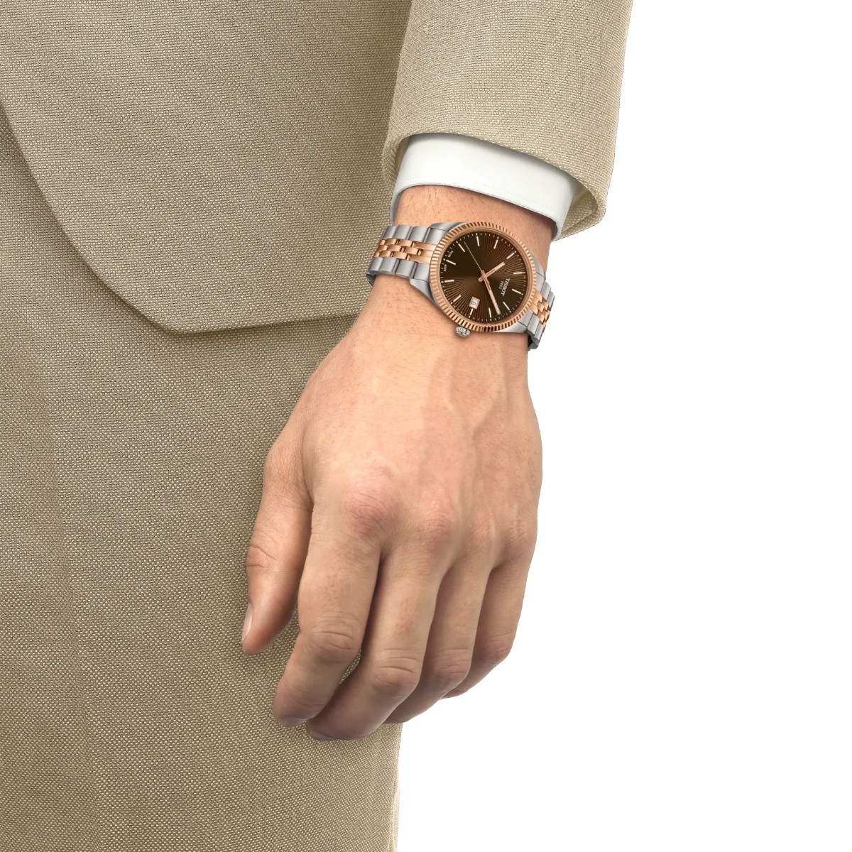 Tissot Ballade 40mm Men's Watch, Brown Dial