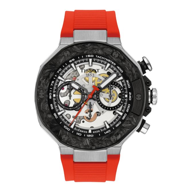 Tissot T-Race MotoGP 2026 Men's 45mm Watch, Skeleton Dial