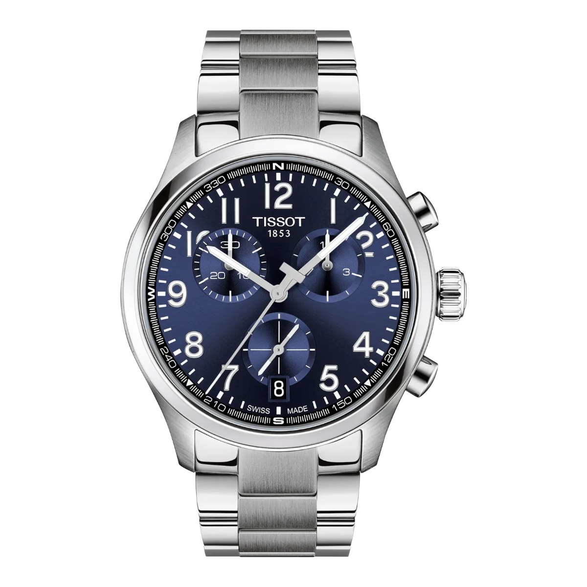 Tissot Chronograph L 42mm Men's Watch, Blue Dial