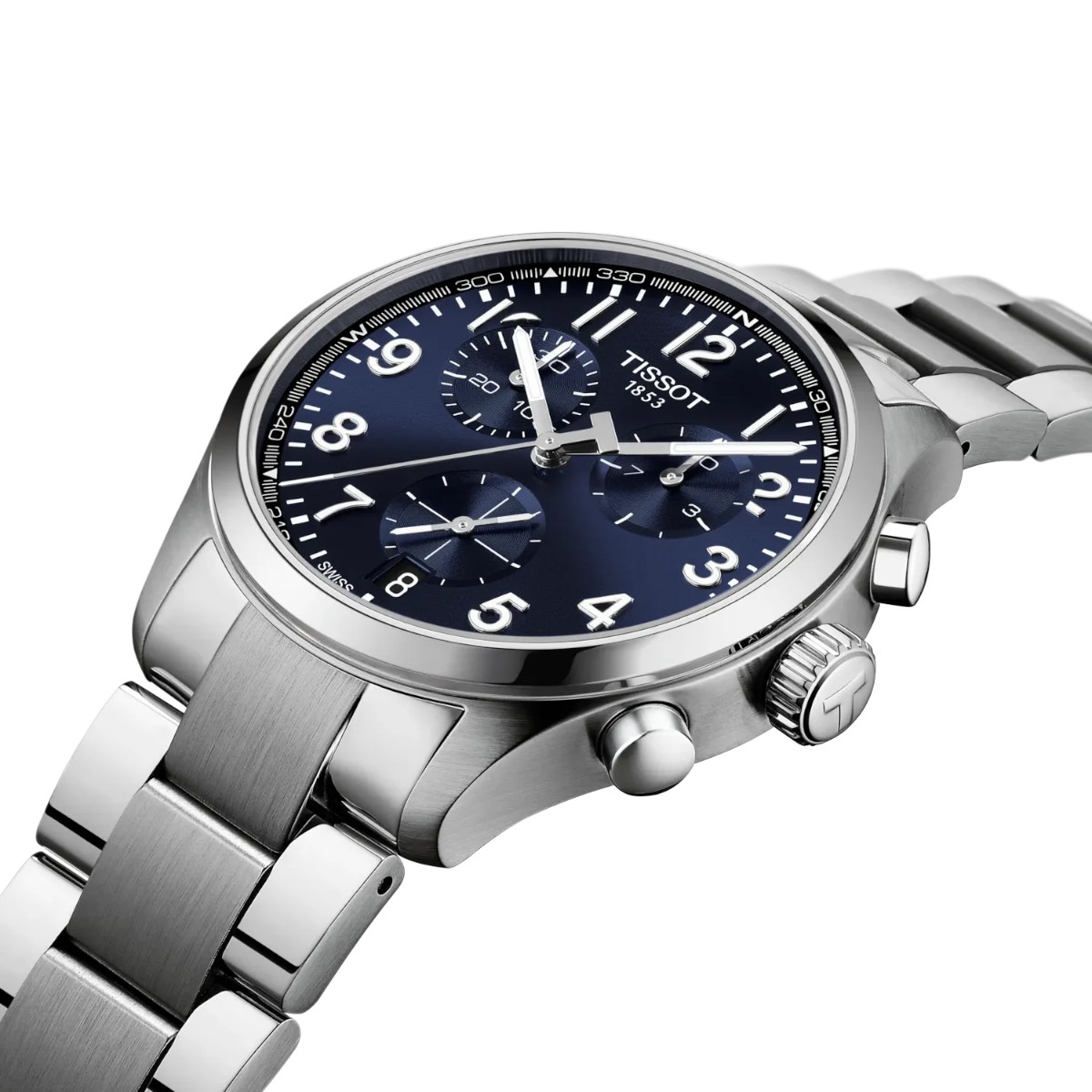 Tissot Chronograph L 42mm Men's Watch, Blue Dial
