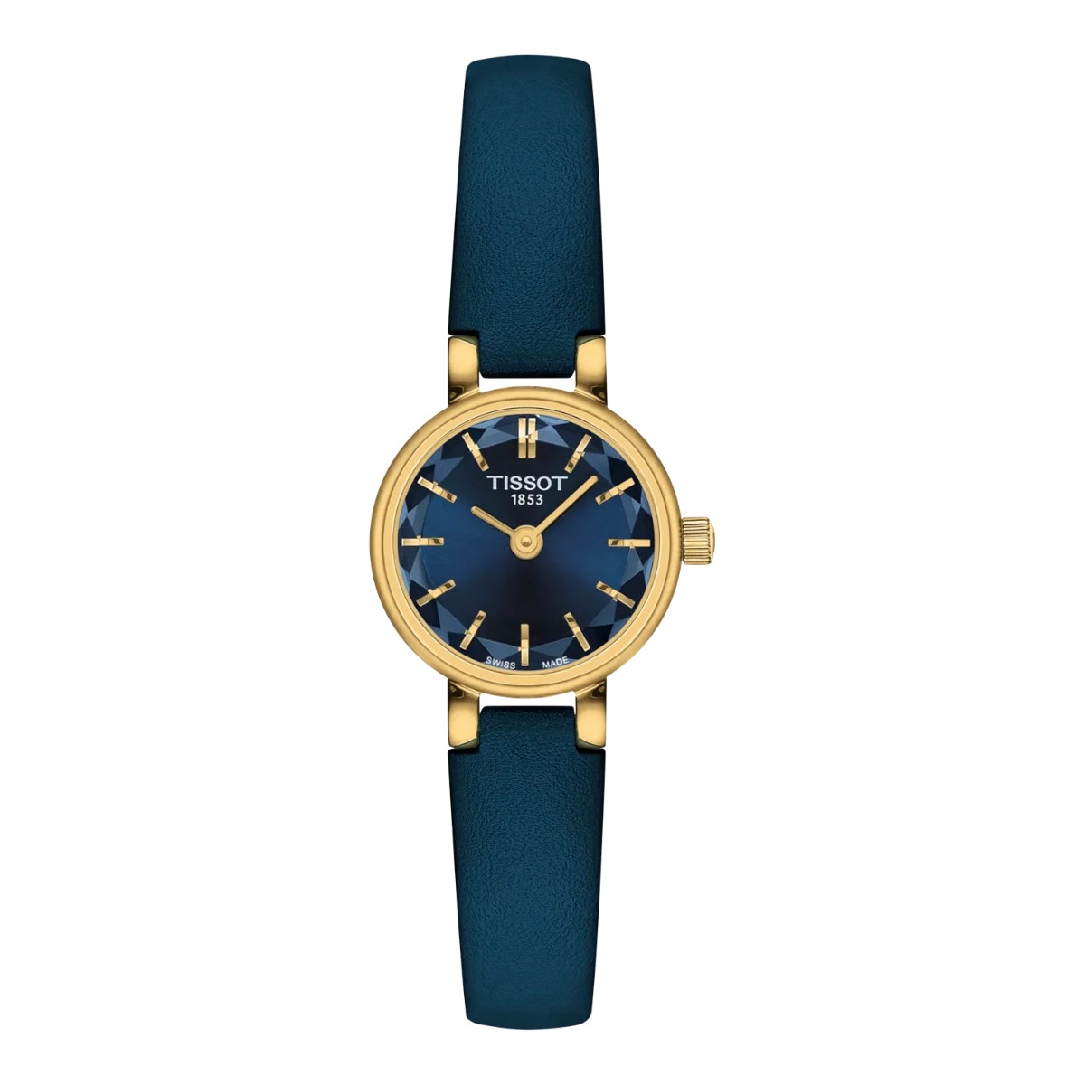 Tissot Lovely Round 19.5mm Women's Watch. Blue Dial