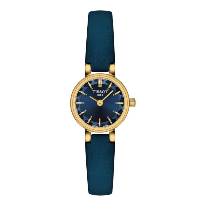 Tissot Lovely Round 19.5mm Women's Watch. Blue Dial
