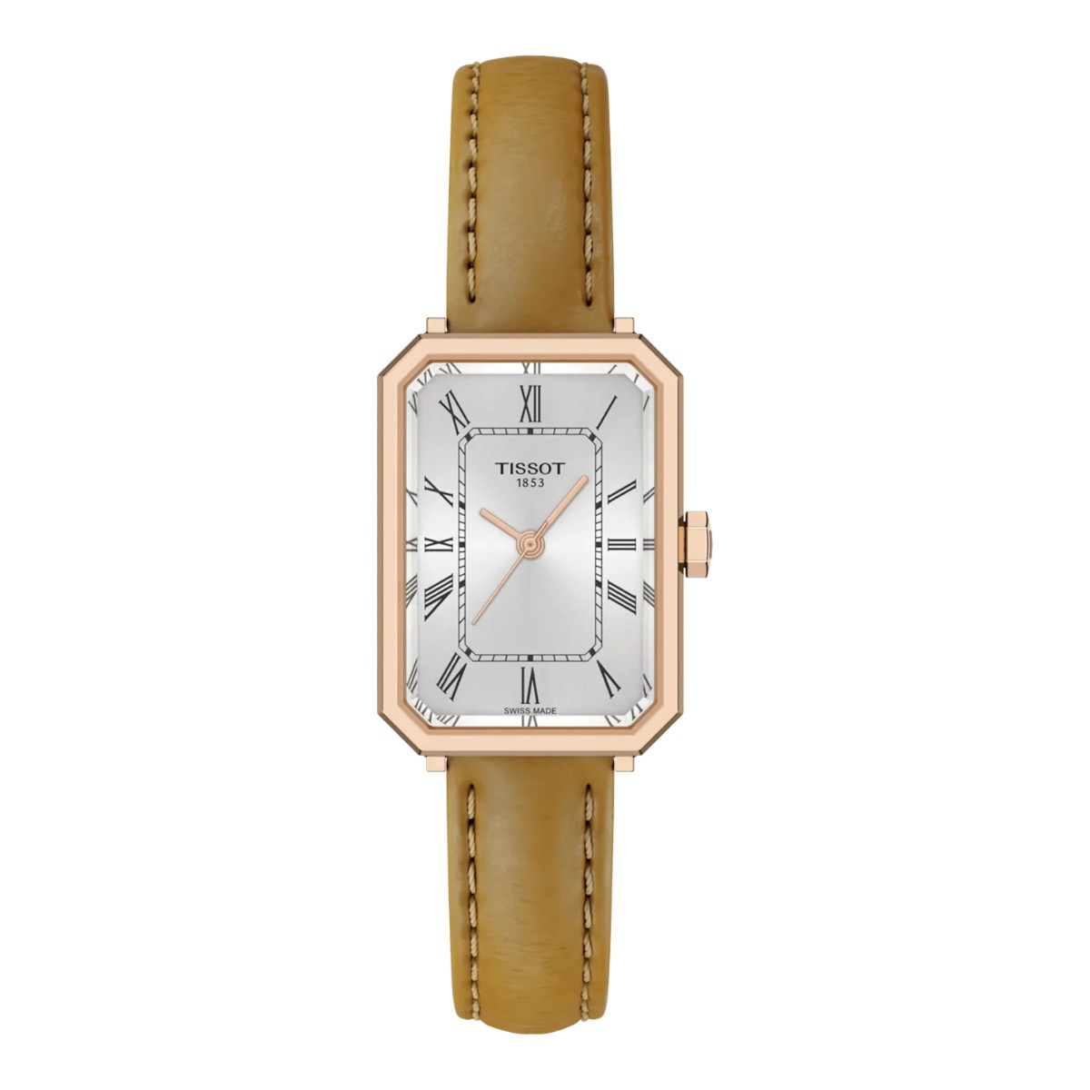 Tissot SRV 30mm Women's Watch, Silver Dial