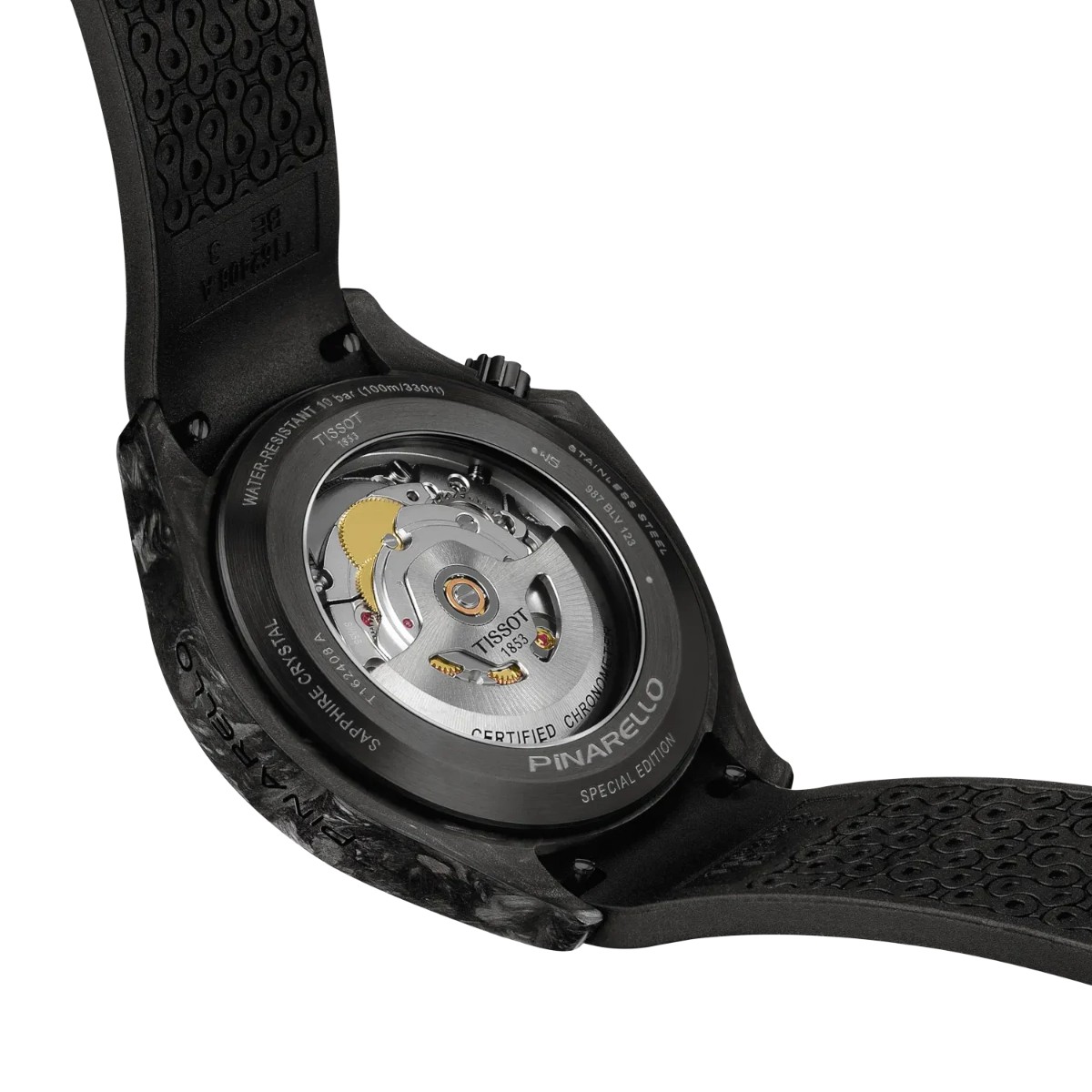 Tissot Pinarello 43mm Men's Watch, Grey Dial