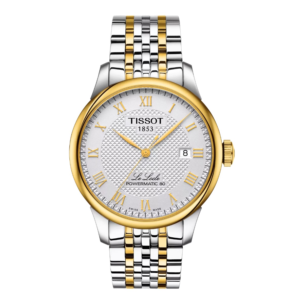 Tissot Le Locle 39.3mm Men's Watch, Silver Dial