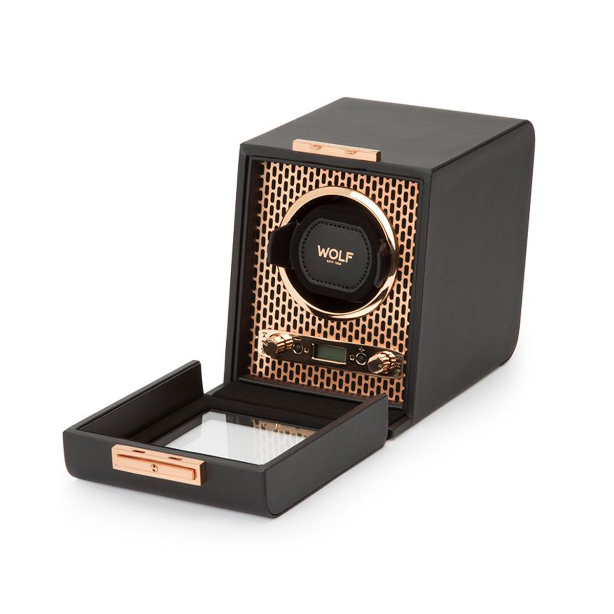WOLF Axis Single Watch Winder, Copper
