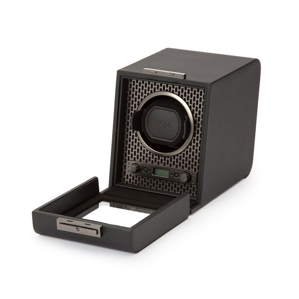 WOLF Axis Single Watch Winder, Powder Coat