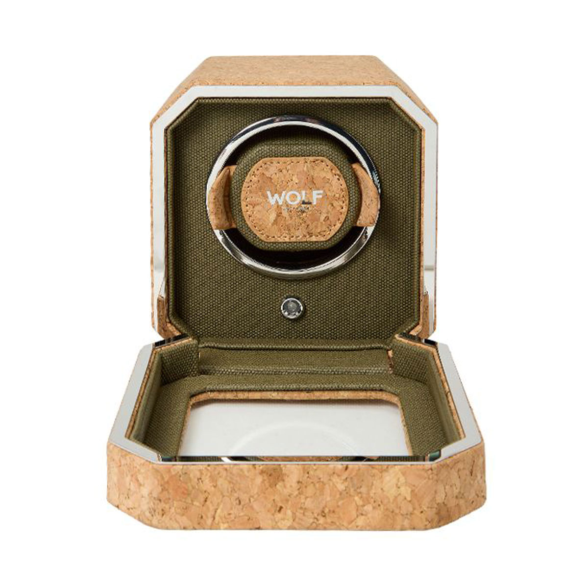 WOLF Cortica Single Watch Winder, Cork