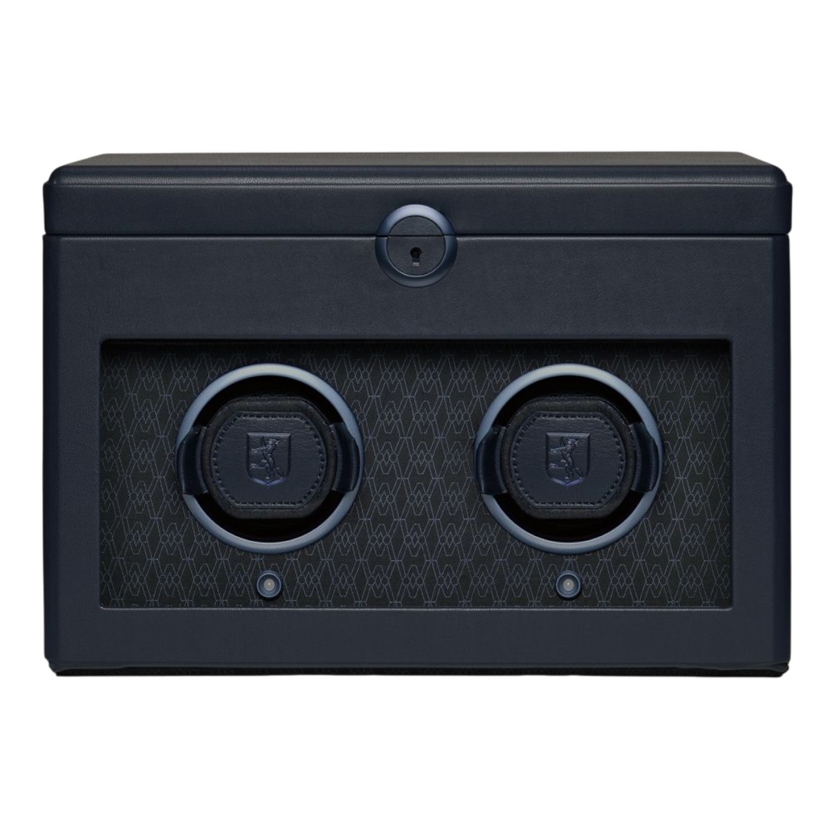 WOLF Earth Double Watch Winder, Midnight Blue