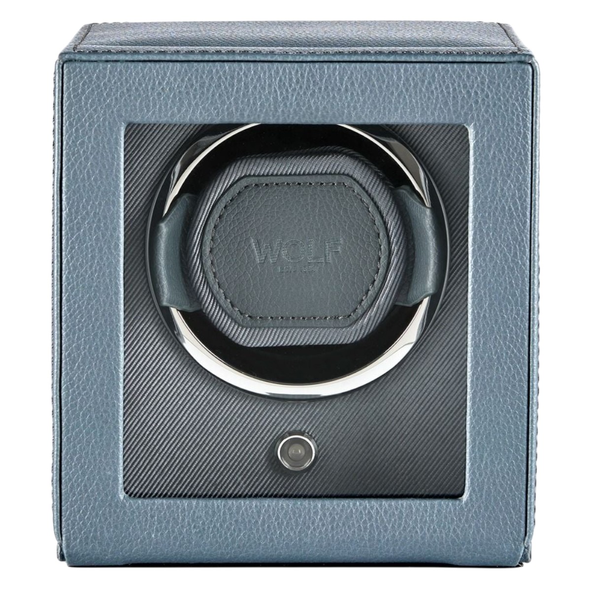 WOLF Cub Single Watch Winder With Cover, Future Grey