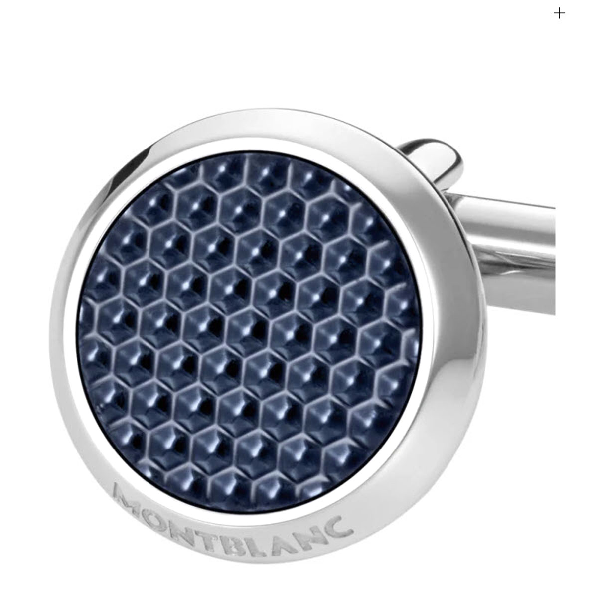 Montblanc Meisterstuck Cufflinks, Blue Pattern