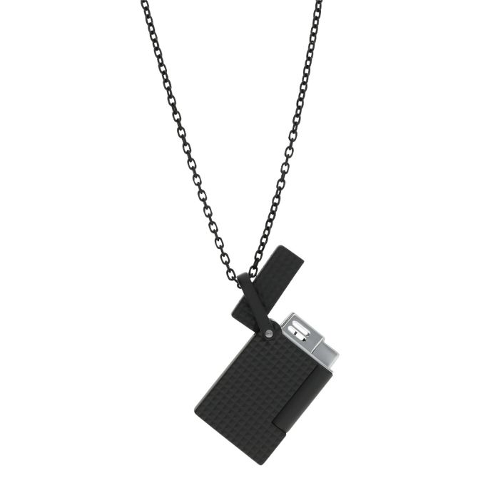 S.T. Dupont Diamond Head Lighter, Black