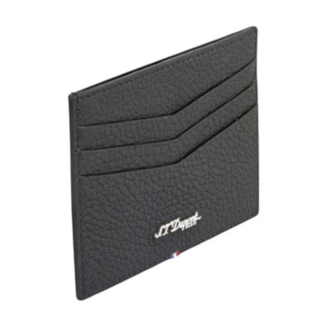S.T. Dupont Neo Capsule Card Holder, Black | 180204 | Borsheims