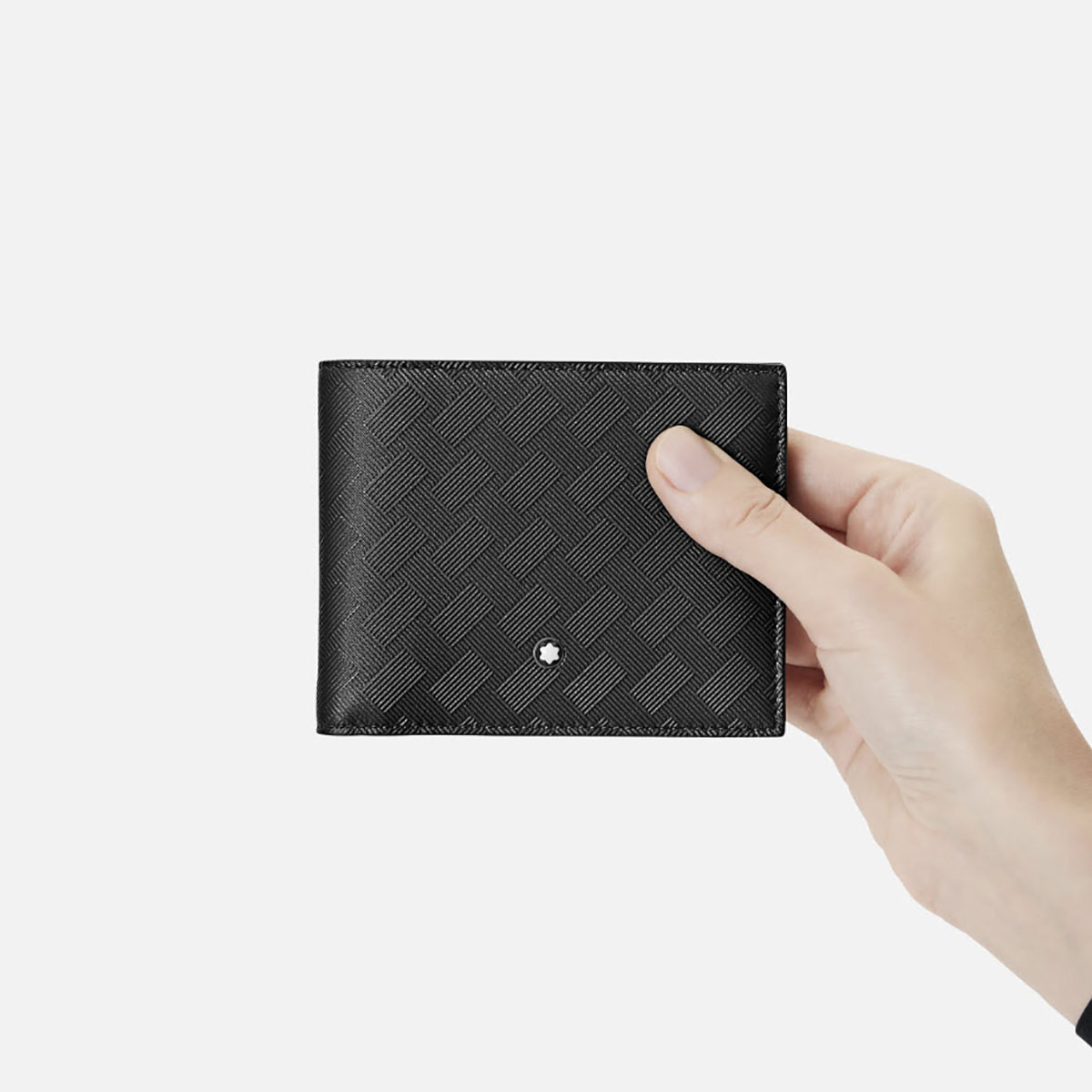 Montblanc Extreme 3.0 Collection 6 Card Case BiFold Wallet, Black