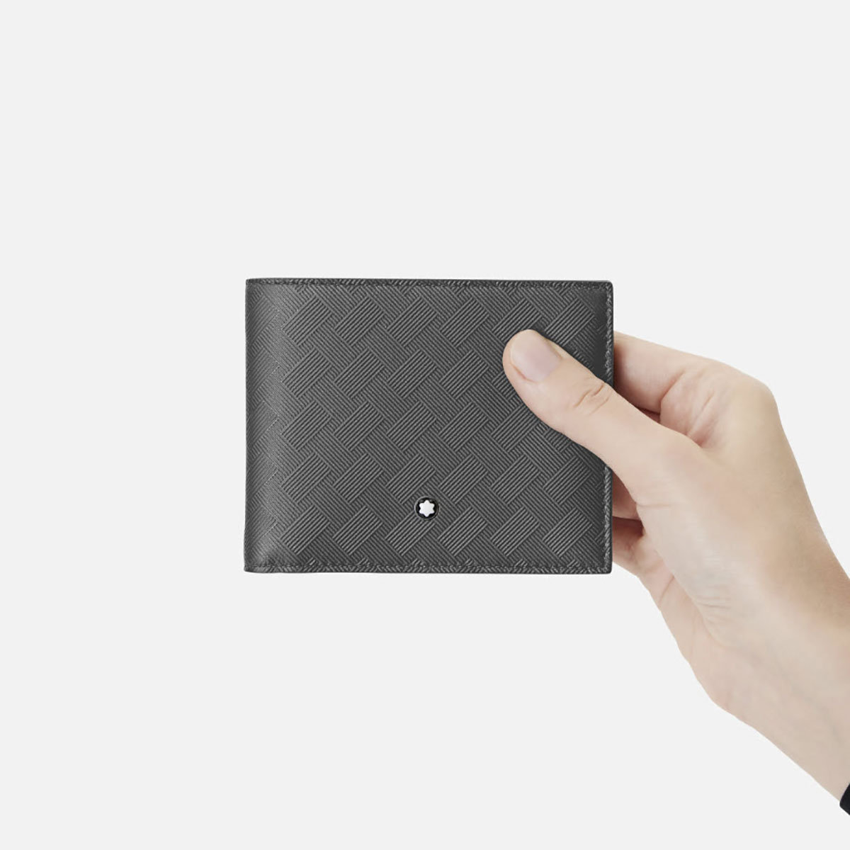 Montblanc Extreme 3.0 Collection 6 Card Case Wallet, Forged Iron