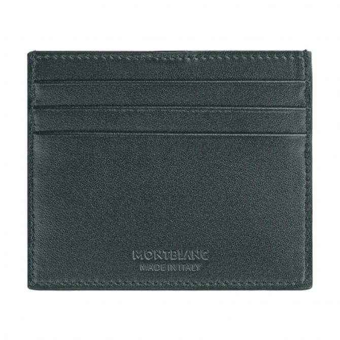 MONTBLANC グリーン カフリンクス 専用ケース付き Montblanc Extreme 3.0 Collection 6 Card Case Wallet, British