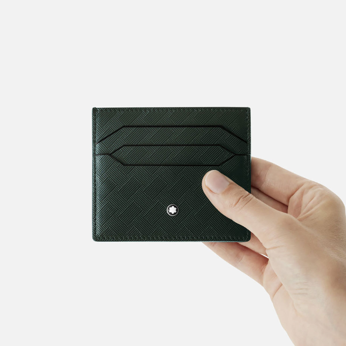 Montblanc Extreme 3.0 Collection 6 Card Case Wallet, British Racing Green