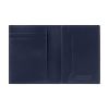 Montblanc Meisterstuck 4 Card Case Vertical BiFold Wallet, Ink Blue