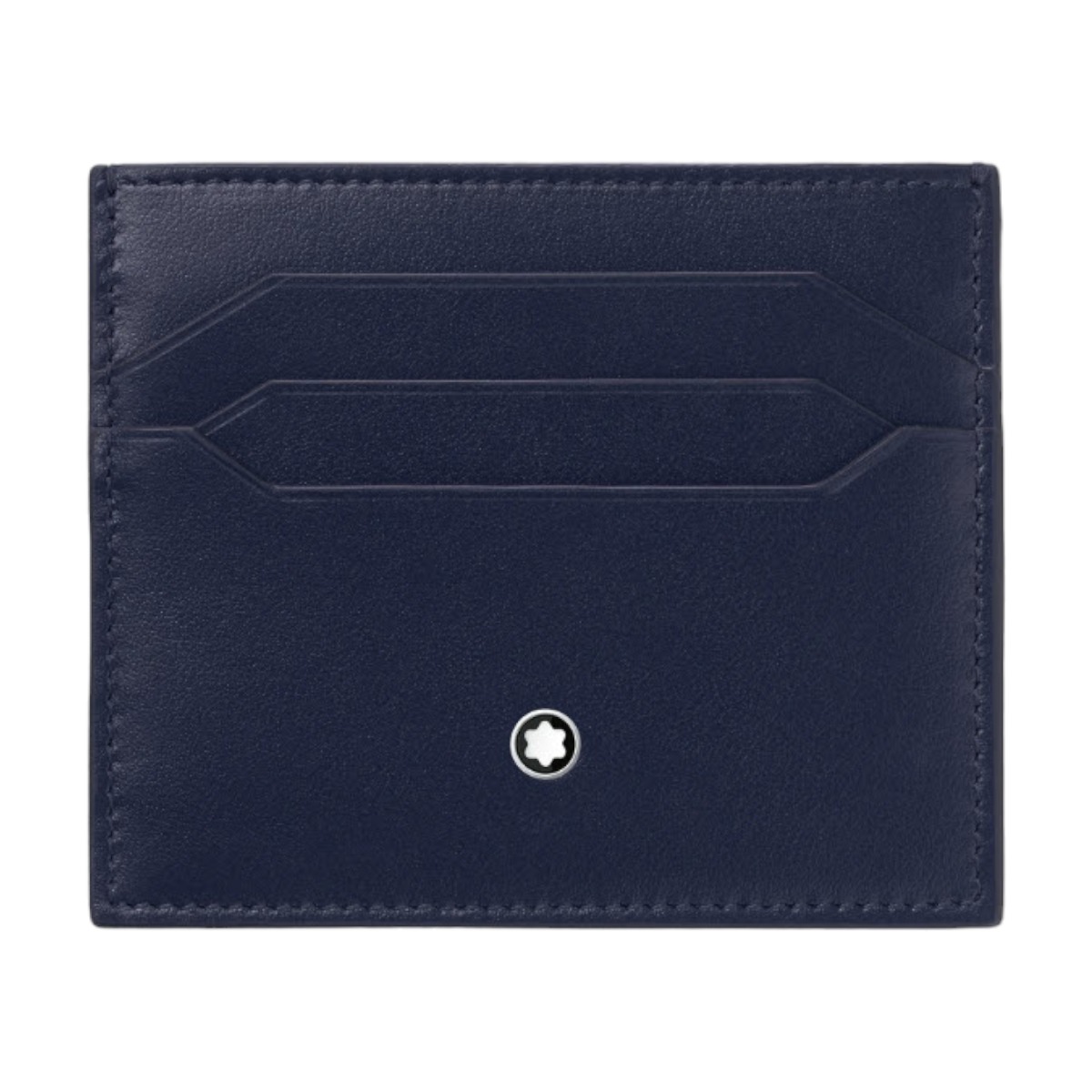 Montblanc Meisterstuck 6 Card Case Wallet, Ink Blue | 131694