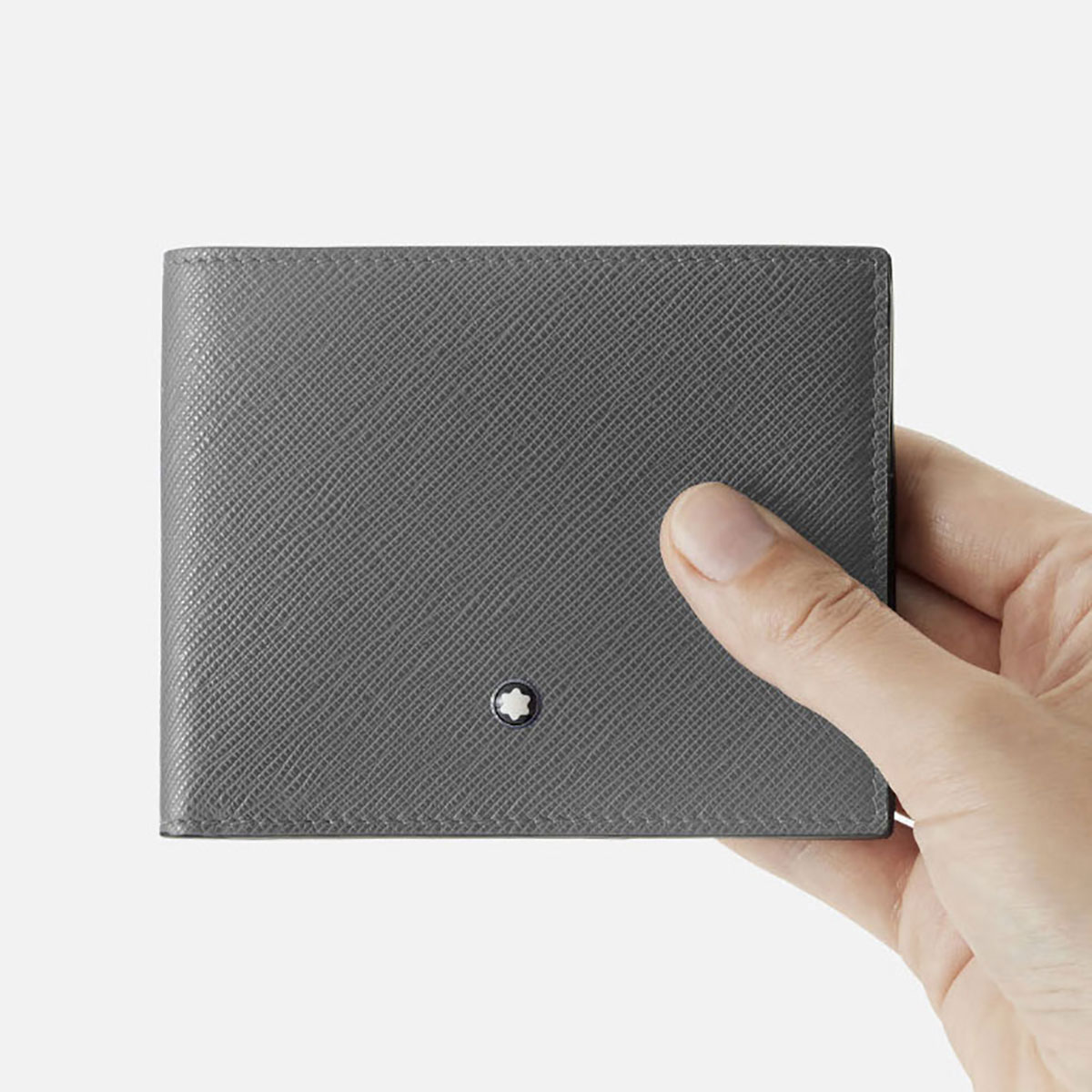 Montblanc Sartorial 6 Card Case BiFold Wallet, Forged Iron