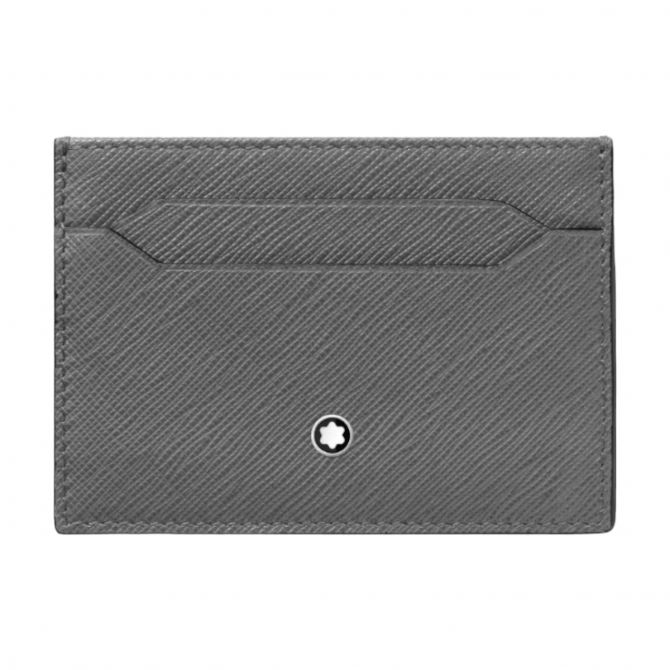Montblanc Sartorial 5 Card Case Wallet, Forged Iron