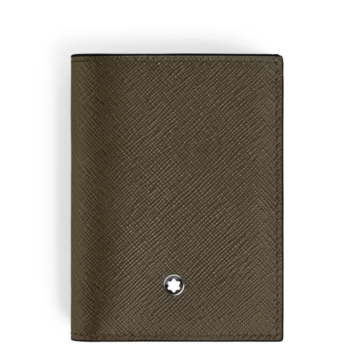 Montblanc 4CC Sartorial Leather Mini Wallet, Khaki