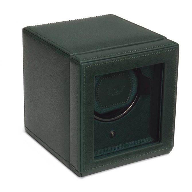 WOLF Cub Winder with Cover Green 461141 Borsheims