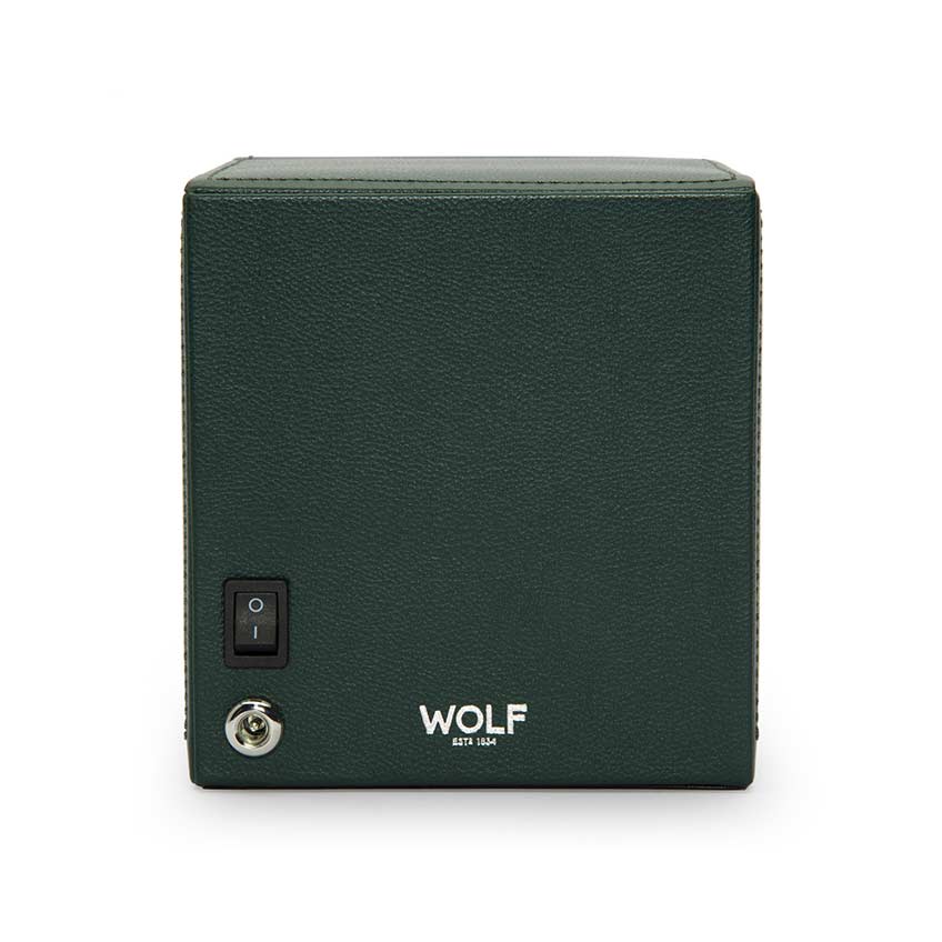 WOLF Cub Winder with Cover, Green