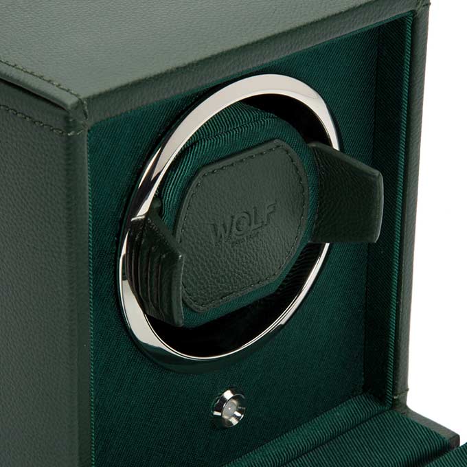 WOLF Cub Winder with Cover, Green