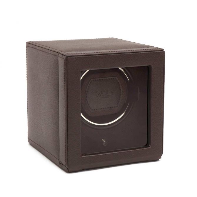 WOLF Cub Winder with Cover, Brown