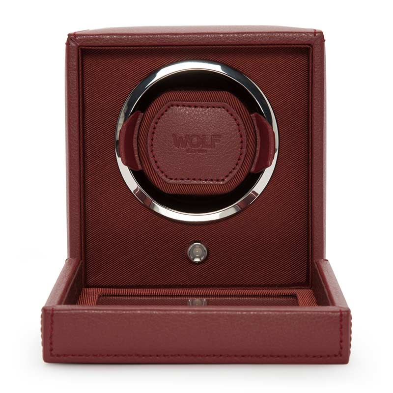 WOLF Cub Winder with Cover, Bordeaux