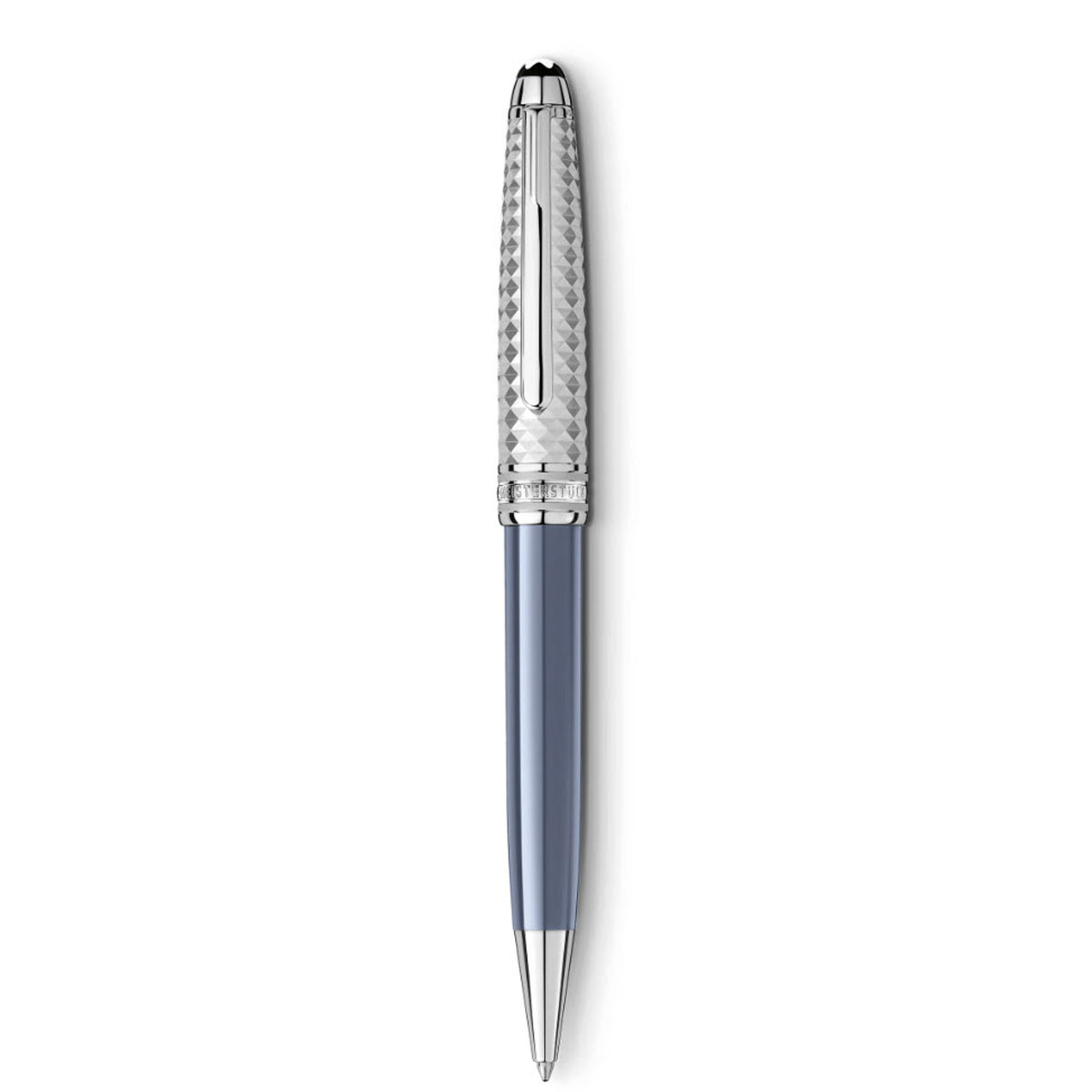 Montblanc Meisterstuck Glacier Doue Ballpoint Pen, Blue 129405