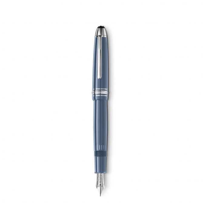 Montblanc Meisterstuck Glacier LeGrand Fountain Pen, Blue | 129393